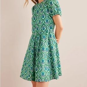 Boden Full Skirted mini dress size US 6R